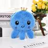 Korean-Style Cute Octopus Plush Coin Purse & Key Holder for Kids