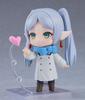 Nendoroid Funeral of Freiren Freiren Winter Uniform Plastic Painted Movable Figure Ver. Non-scale