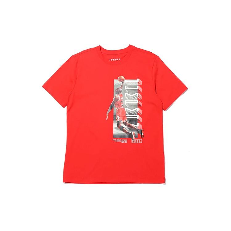 Air Jordan Flying Basketball Sports Short Sleeve T-Shirt Men s Red CW0860-657 S