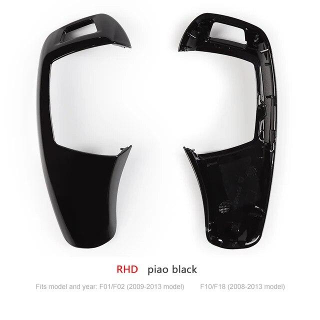 Para BMW Modelo Antigo F10 F18 F01 F02 Peças de Reposição Interior Cobertura do Pomo da Alavanca de Câmbio Guarnição Painel da Alavanca de Câmbio 2008-2013