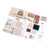 Mini Wooden House Kit Page Turning Design Decorative Collectible for Home Coffee Shops Bookstores