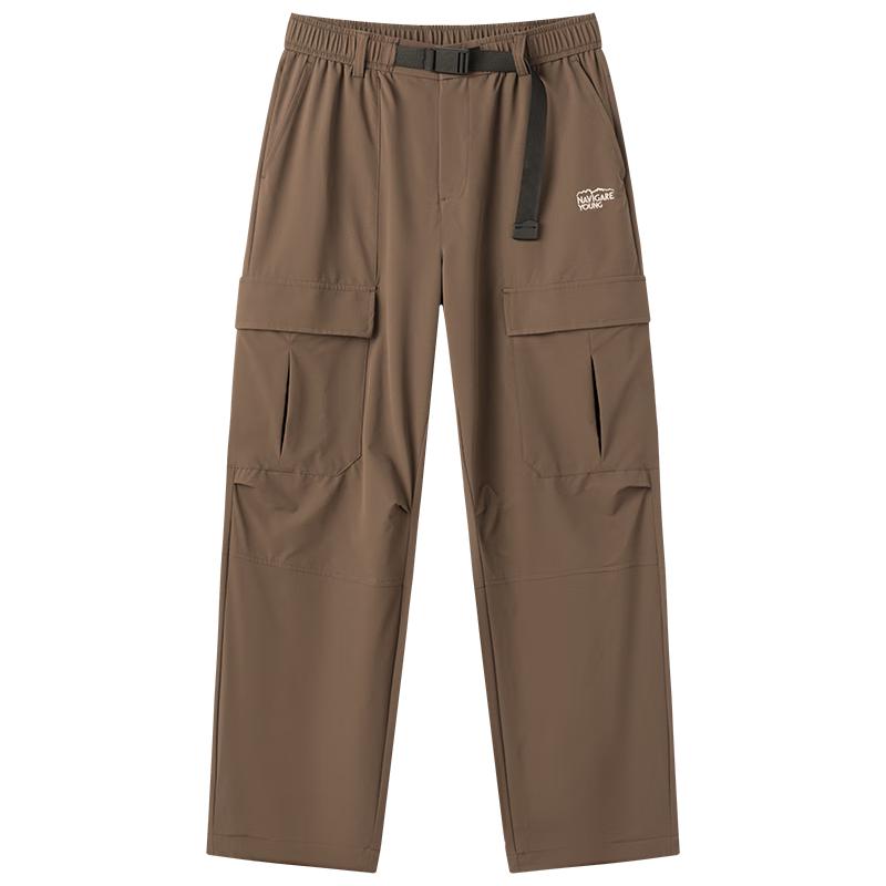 

NVG·YOUNG Men s Lightweight 3-Proof Straight-Leg Cargo Pants XL