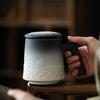 Chaxun Ceramic Tea Infuser Mug with Lid
