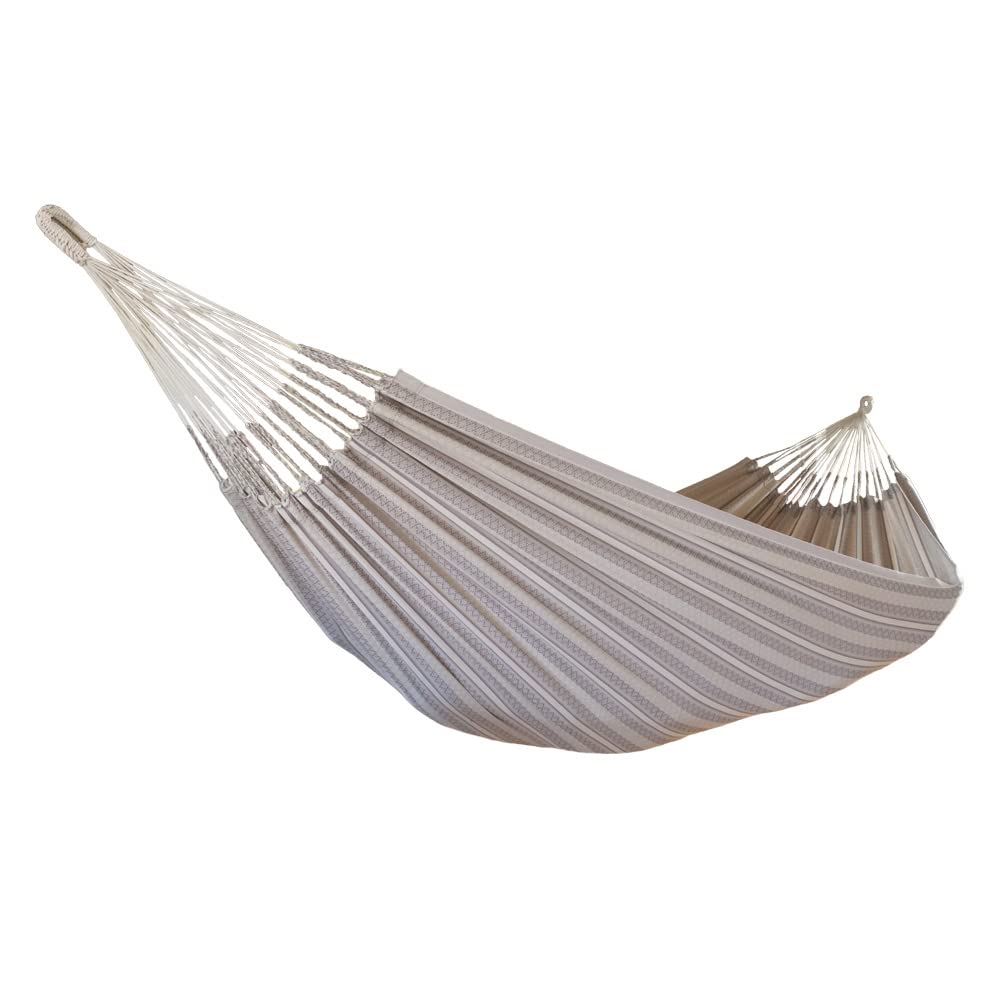 Susabi Double Size Hanging Indoor Hammock Made in South America Colombia, (Ash)