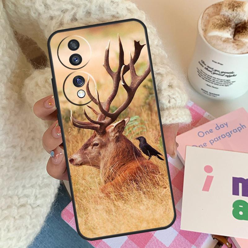STUNNING DEER Animal For Honor Magic 8 Pro 6 5 7 Lite Case For Honor 50 70 90 200 400 X8b X9a X9b X9c X9d Win RT