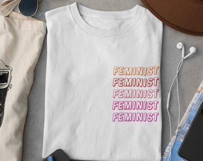 Feminist T-shirt: LGBT Rainbow Queer Tee