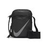 Heritage Unifarbene Logo Reißverschluss Schulter Crossbody Tasche Unisex Taschen Schwarz DB4696-010
