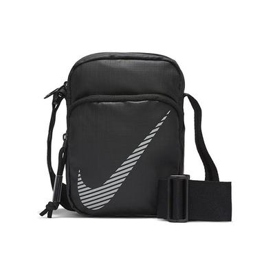 Heritage Solid Color Logo Zipper Shoulder Crossbody Bag Unisex Bags Black DB4696-010