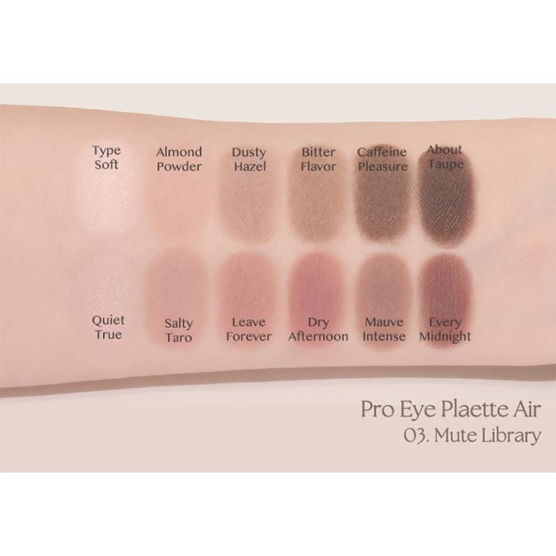 Clio Pro Eye Palette Air (03 Mute-Bibliothek)
