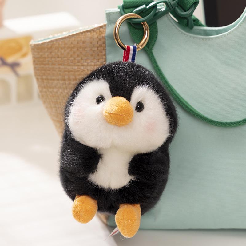 Cute Panda Plushie Backpack Pendant & Small Rabbit Hamster Toy