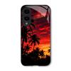 summer Sunset Exquisite luxury High-end PhoneCase Glass PhoneCase for Samsung Galaxy S26 S25 S24 S23 S22 S21 FE,Ultra,Plus