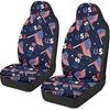 Purple Butterfly Galaxy Auto Car Seat Cover for Cars, Trucks, Vans, SUV, Vehicle Seat Cover Auto Saddle Blankets Driver Seat Protector Covers Full