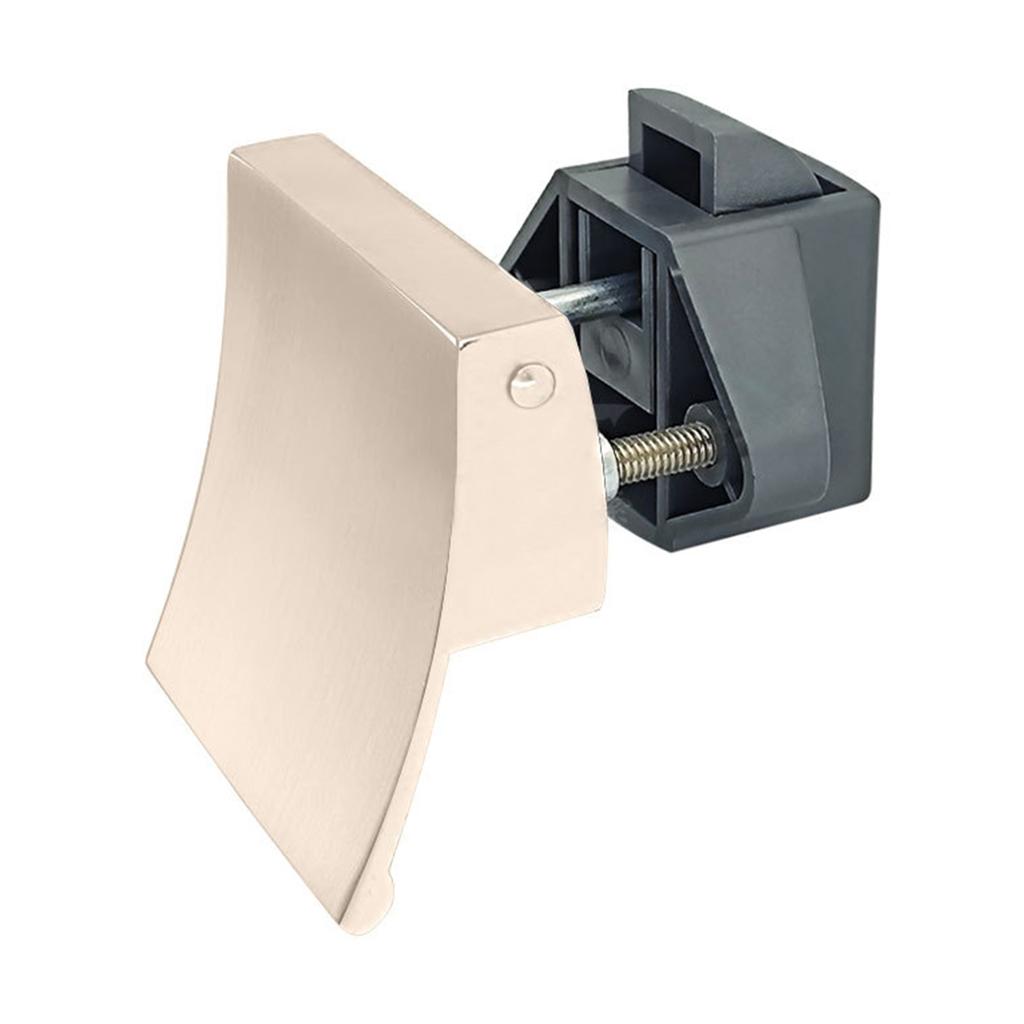 Uchwyt do szafki w samochodzie kempingowym w kształcie kwadratu, blokada wciskana do łodzi kempingowej, blokada szuflady, przycisk blokady drzwi meblowych