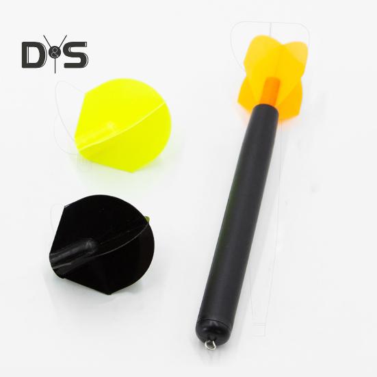 20CM/50G Pescuit la crap Marcator de săgeți cu 3 cozi interschimbabile Măsurând adâncimea apei Vizibilitate ridicată Poziționare verticală Pescuit cu plutitor