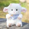 Plush Sheep Doll With Bow Tie For Kids Gift And Sleep Companion