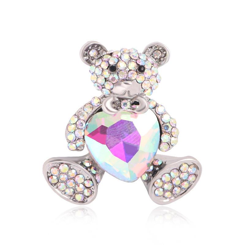 Fashion Cute Bunny Brooch Summer Clothes with Accessories High Sense Light Luxury Exquisite Animal Rabbit Corsage Woman