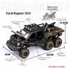cfpqt10 1:24 Scale Simulation Ford Raptor F150 Off-road Alloy Diecast Classic Car Model Supercar Sound Light boys toy Gift