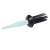 Air Volume Comb for Curly Hair Non Slip Grip 17 Rounded Teeth Fluffy Curling Roll for All Hair Type Green