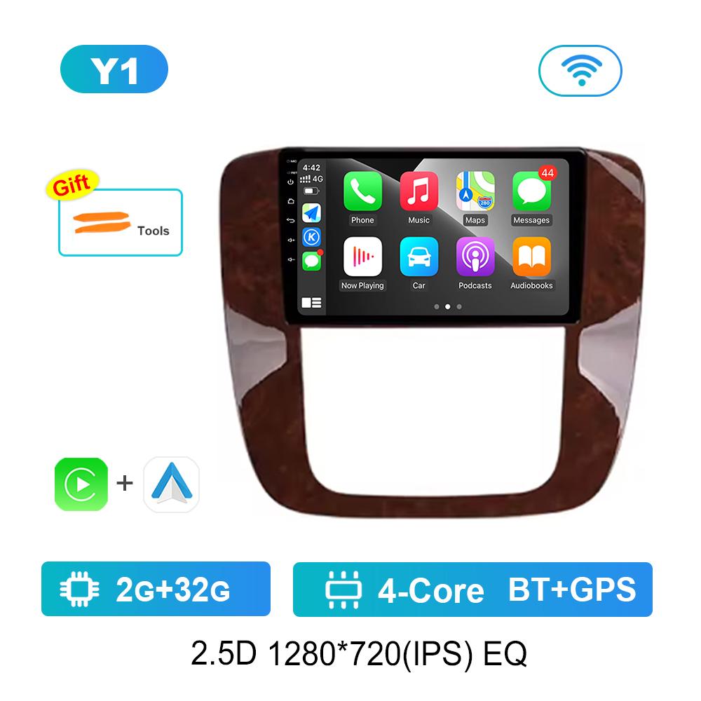 

9 для GMC Yukon Chevrolet Tahoe Suburban 2008 - 2012 Android OS Автомобильный Радио Мультимедиа Видео Плеер 4G GPS Navi WiFi HD Экран