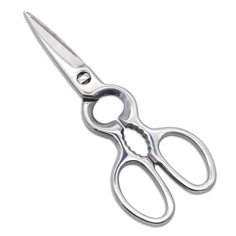 Powerful and Removable Kitchen Scissors, All-steel, Not Easy To Rust, Multi-functional Scissors Fish Chicken Bones, Integrated
