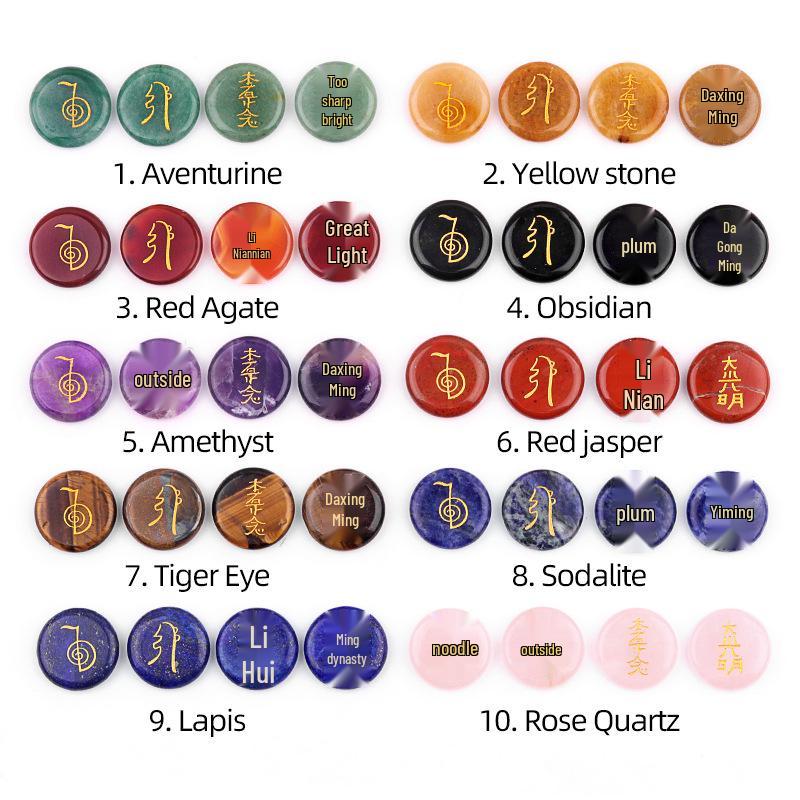 Ametystowy Agat Symbol Światła Reiki dla Wzmocnienia Równowagi