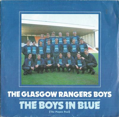 7inch Record BOYS IN BLUE - The Glasgow Rangers Boys GRB1 Spartan Records 1987 UK Pop Used