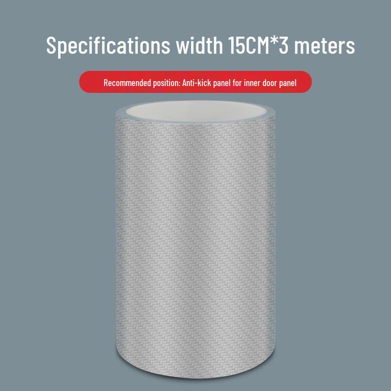 Carbon Fiber Universal Bumper & Sill Protector Sticker