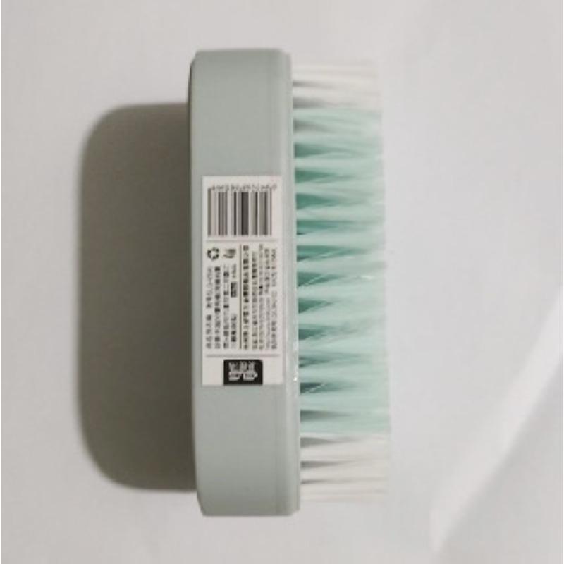 Okrągła ręczna szczotka do butów Szczotka gospodarstwa domowego do prania Delikatna i miękka szczotka do swetrów Owalna pusta szczotka z pralni chemicznej