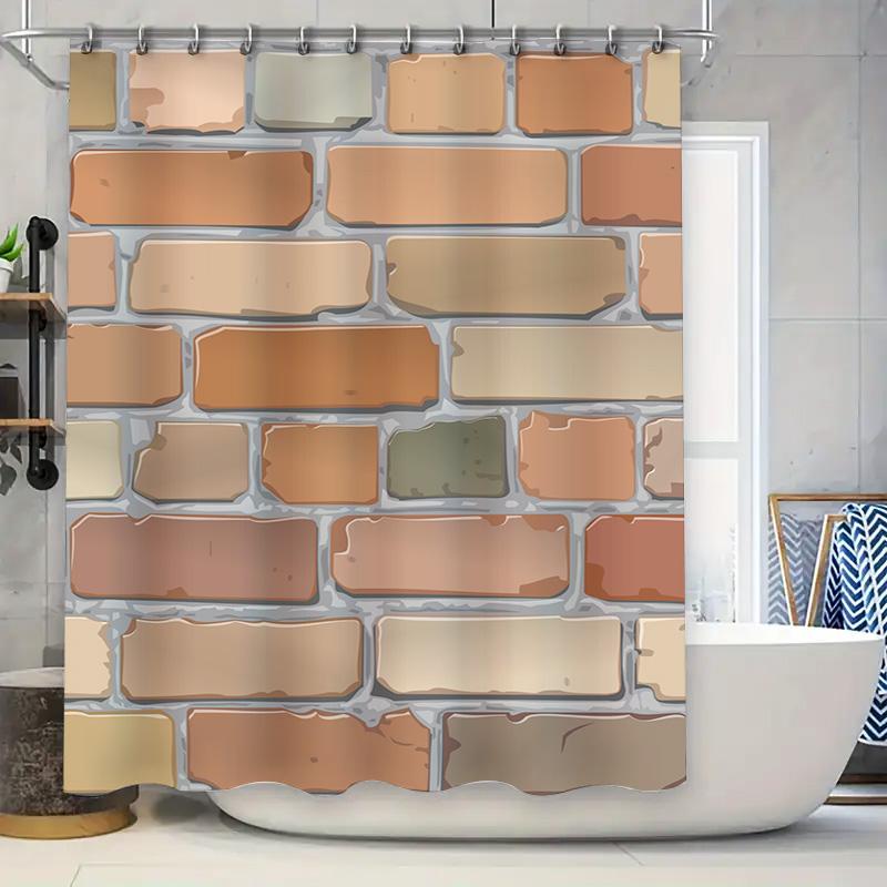 Christmas Decorative Shower Curtain Custom Pet Portrait with Red Ornaments Snowflakes Personalized for Christmas Gifts for Him H 90x180cm