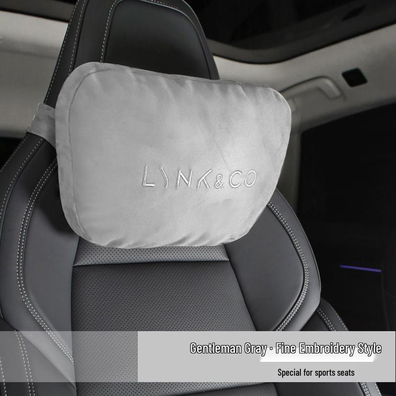Lynk & Co Zeekr Headrest & Lumbar Support Pillow for Models 01/02/03/05/06/09