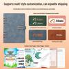 A5 Loose-Leaf Notebook Gift Set: Business Diary with Hollowed 6-Hole Design and Customizable Logo