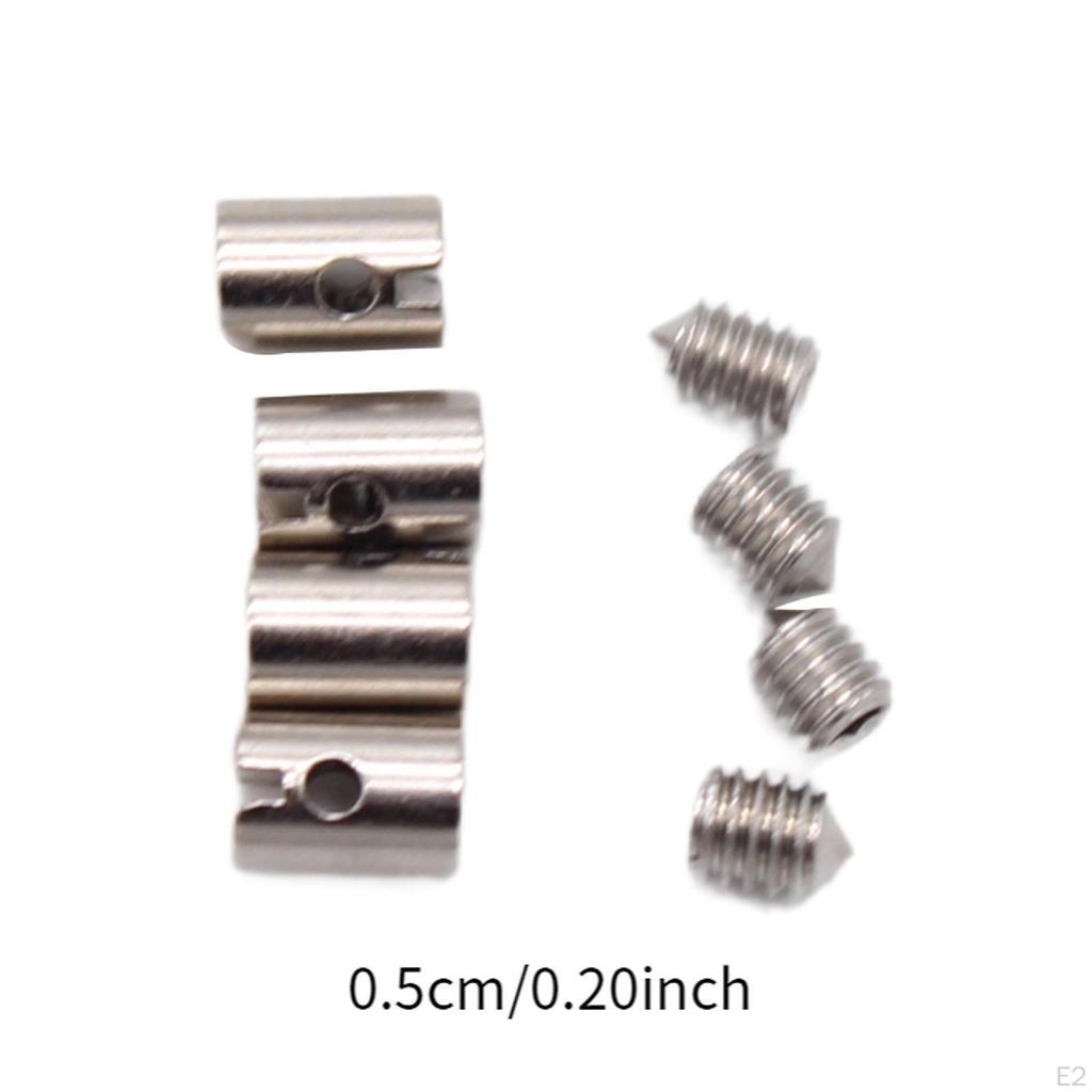 4 Set Throttle Cable Ends Repair Kit Directly Replace Easily Install Solderless