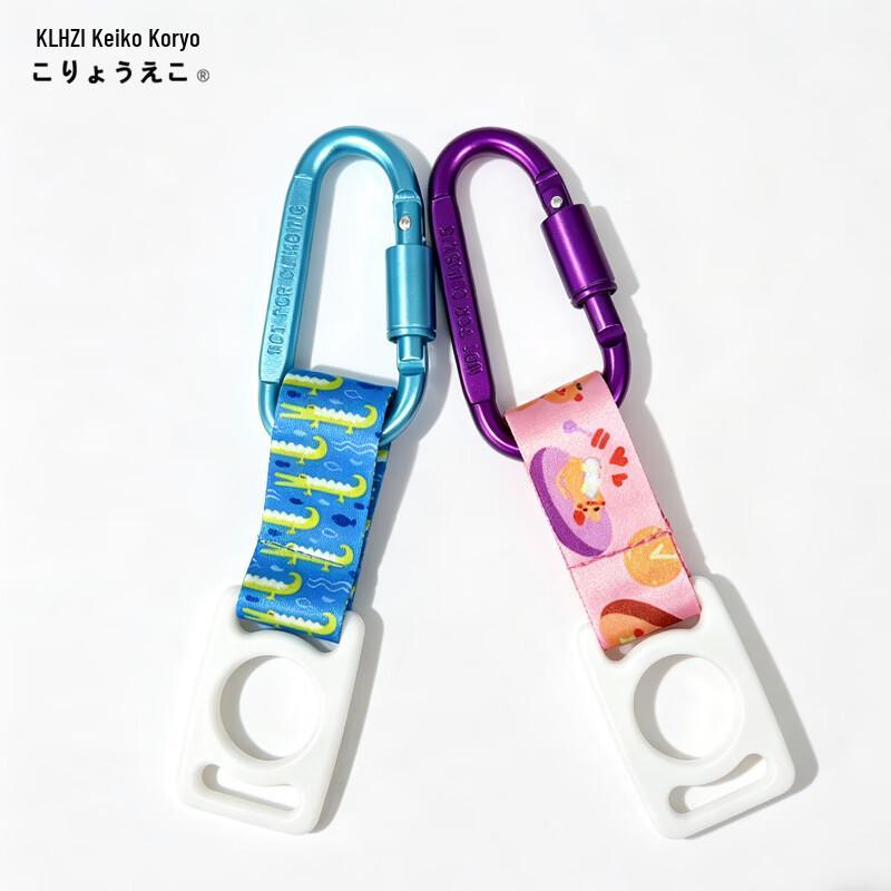 

Silicone Water Bottle Carabiner Clips (2-Pack)