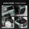 Huina 1:32 Yangwang U8 Pull-back Alloy Model Toy with Sound and Light