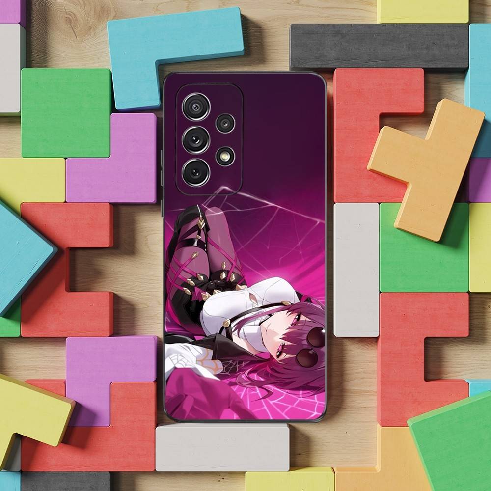 

Чехол для телефона H-Honkai S-Star Rail для Samsung S25, S24, S23, S22, S21, S20, S10, Ultra, Plus, Lite, FE, Мягкий силиконовый, Черный SamsungS24