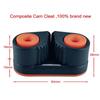 Cam Cleats, 2 Row Matic Ball Bearing Cam Cleat,  Fast Entry Cam Cleats For 3-12mm Line For Sailing Sailboat Kayak Canoe Dinghy 