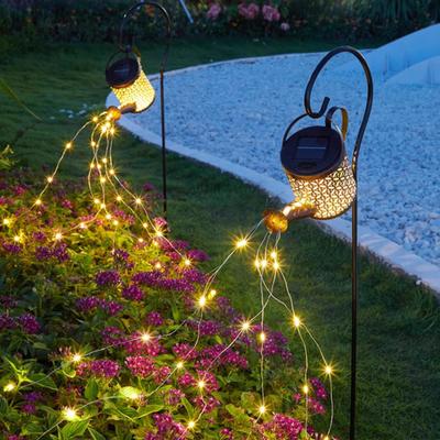 Lampa Solară Stropitoare Lumină Zână IP65 Impermeabilă Ușor de Instalat Decorativă Alimentată Solar Lumină Exterioară Ornament Plantă Grădină