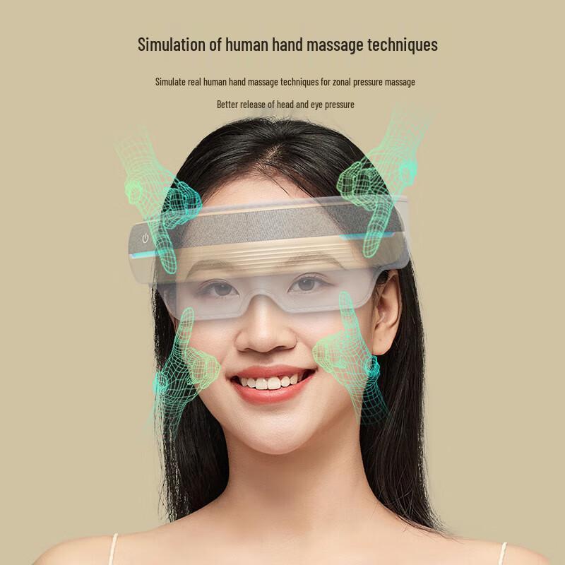 WOPOW Full-Wrap Head and Eye Massager CN Plug (adapter Included)