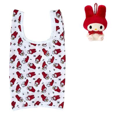 Sanrio My Melody Plüsch-Öko-Tasche ( Klassisch ) Japan NEU Sanrio Charaktere