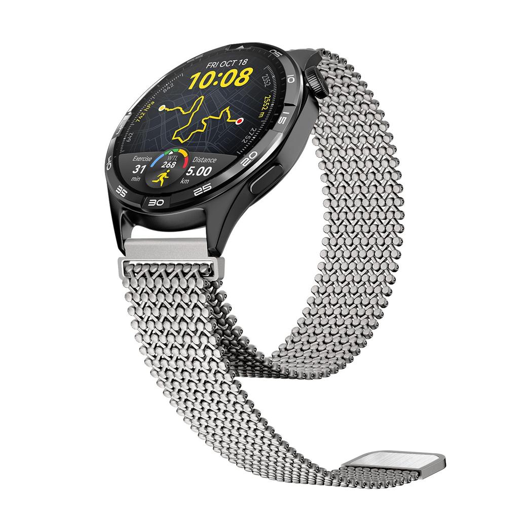 For Huawei Watch 4 Pro/GT 5 strap pure titanium metal strap Iron Watch Band For Xiaomi strap 22mm 20mm strap
