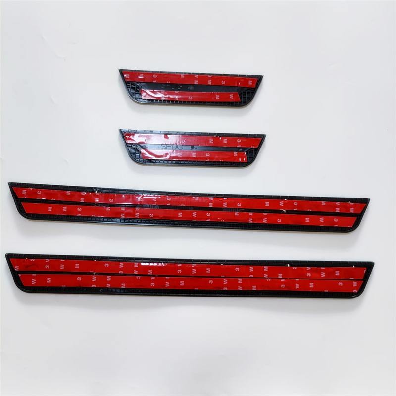 For TOYOTA RAV4 RAV 4 2013-2018 Car Door Sill Scuff Plate Entry Guard Trim Stainless Threshold Pedal Protector Cover Accessories