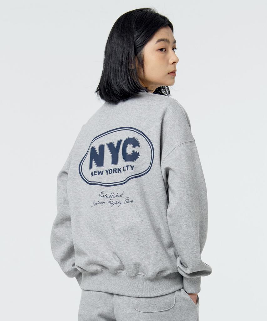 PAPERBOY Nyc Academy Sweatshirt - Melange