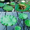 Fake Lily Pads for Ponds Pond Decor Lily Pads Realistic Artificial Lotus Lily Pads for Garden Pond Decor Faux Blooms for Patio