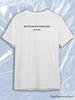 TeeSensation White Crew Neck Short Sleeve T-Shirt with Black Russian Vmeste My Vse Preodoleem Putin Text Print
