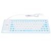 85 Keys Silicone Keyboard Waterproof Soft Comfortable USB Wired Keyboard Mute Typing Purple/Blue/Pink/Orange/Green/Pink