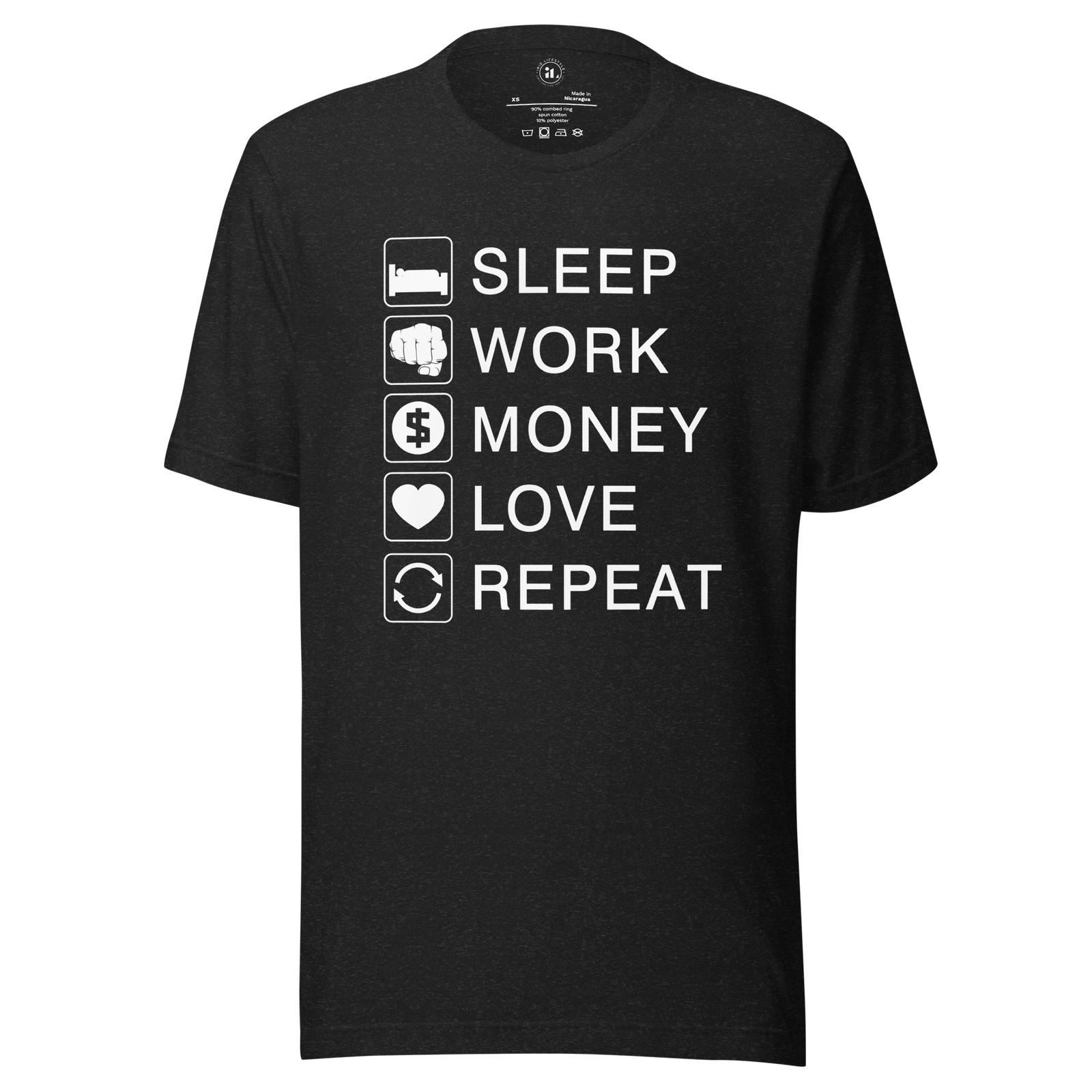 MONEY REPEAT. Unisex t-shirt XXL