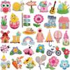 Spring Theme Embroidery Cloth Sticker Seven-Star Ladybug Clothes Decorative Patch Sticker Windmill Rain Boots Computer Embroidery Chapter Boy