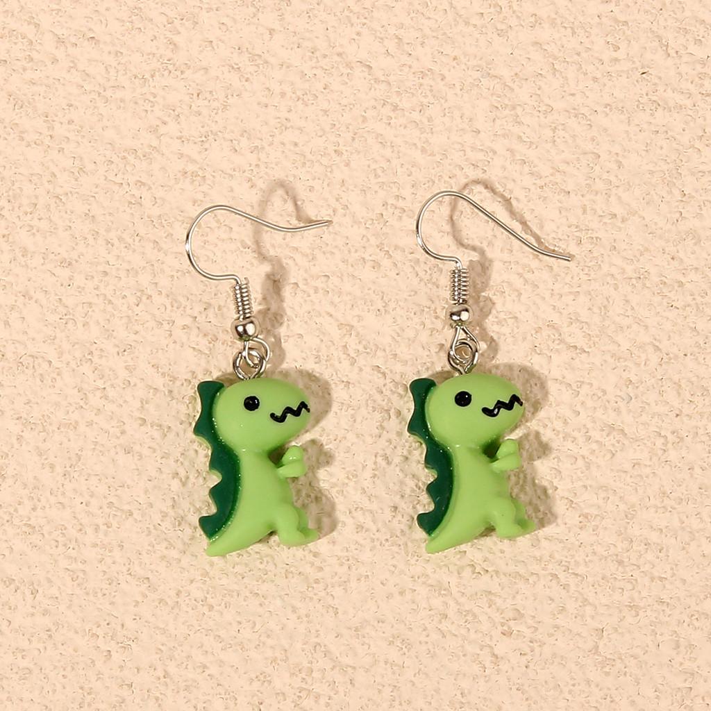 

Animal Dinosaur Shape Earrings With Handcrafted Art For Women Jewelry Casual
