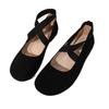 New Large-sized Round-toe Flat-bottomed Sports and Casual Women's Shoes