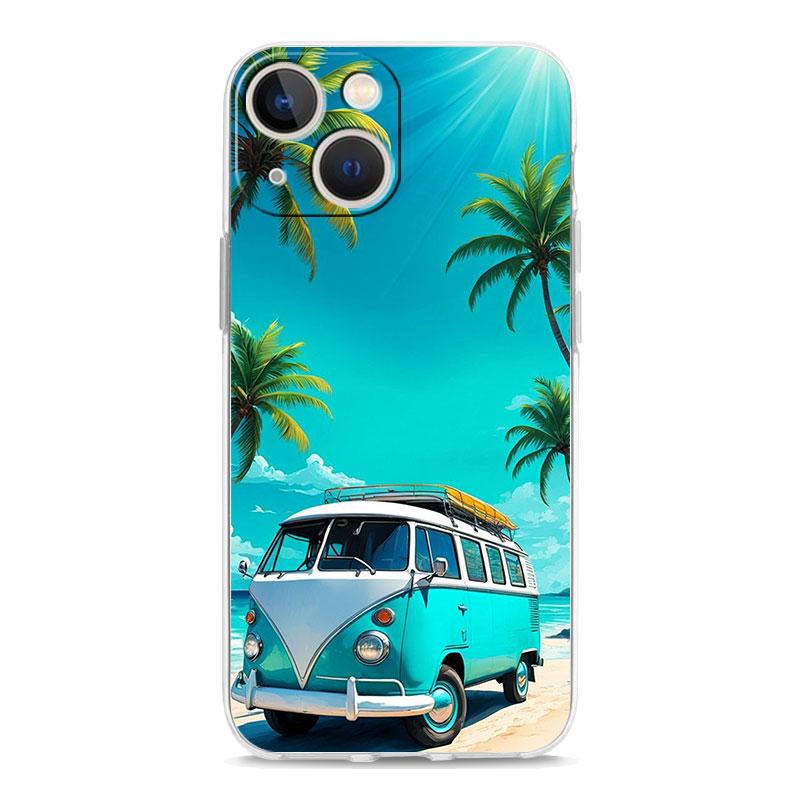 

Phone Case For iPhone 17 Cases iPhone Air 16 15 12 13 14 Pro Max 15 Plus 16Pro iPhone11 Cover Combi Van Car Outdoor Camping iPhone 15 Pro